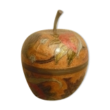 Partitioned brass apple