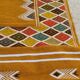 Handmade Berber kilim rug made of natural wool