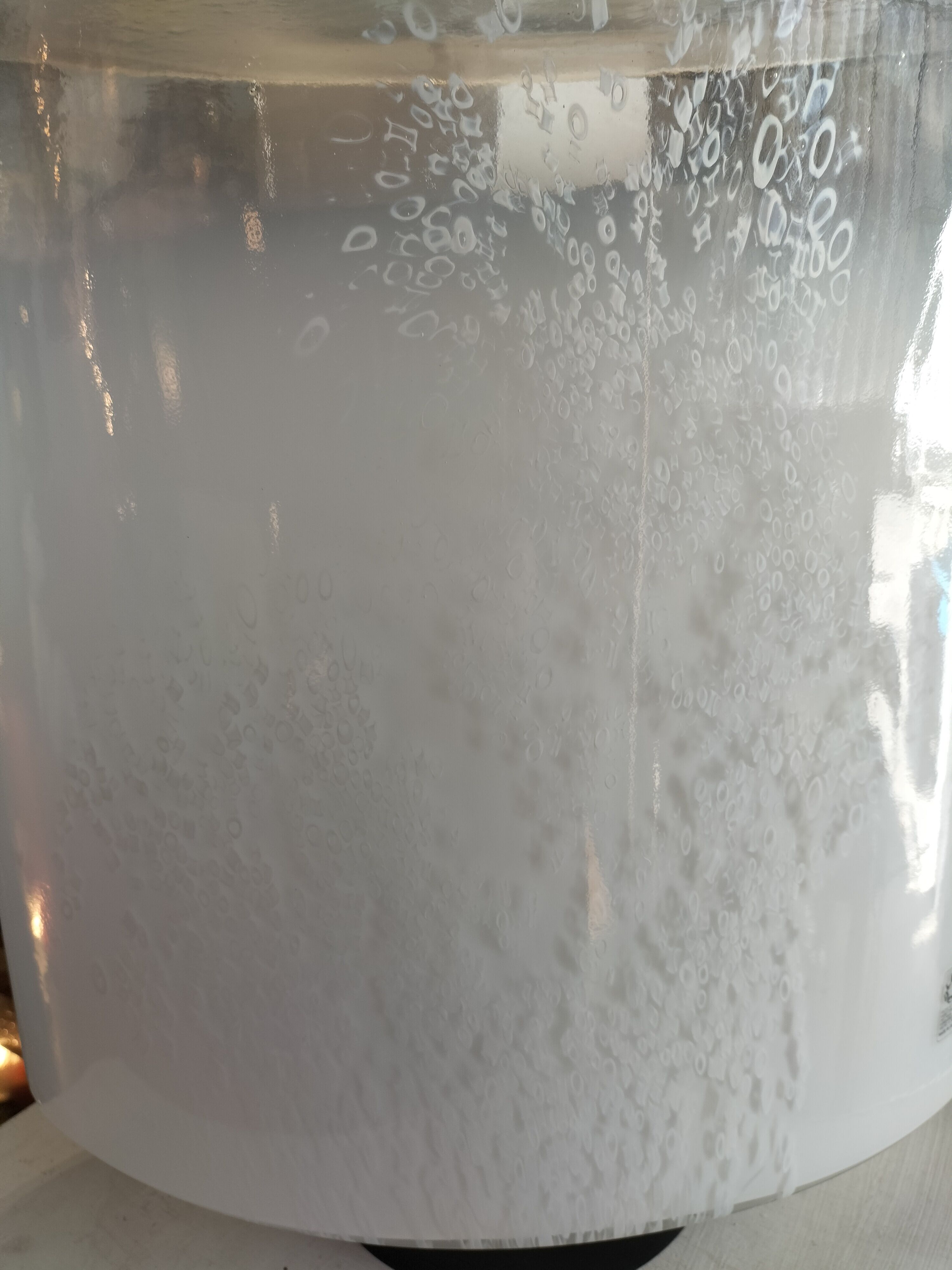 Italian lamp with Murano glassware