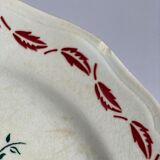 8 vintage plates L'amandinoise