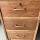Vintage Burac desk from the 50s in renovated wood