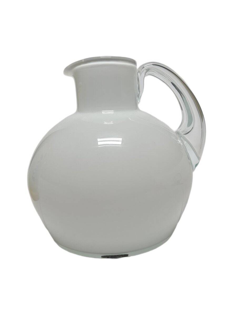 Postmodern jug from Tarnowiec Glassworks, Poland, 1970s