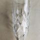 6 Champagne flutes in cut crystal of Saint Louis chantilly model