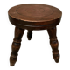 Antique tripod milking stool