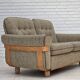 1970s, Danish 2-seater sofa, original condition, furniture wool, bentwood.