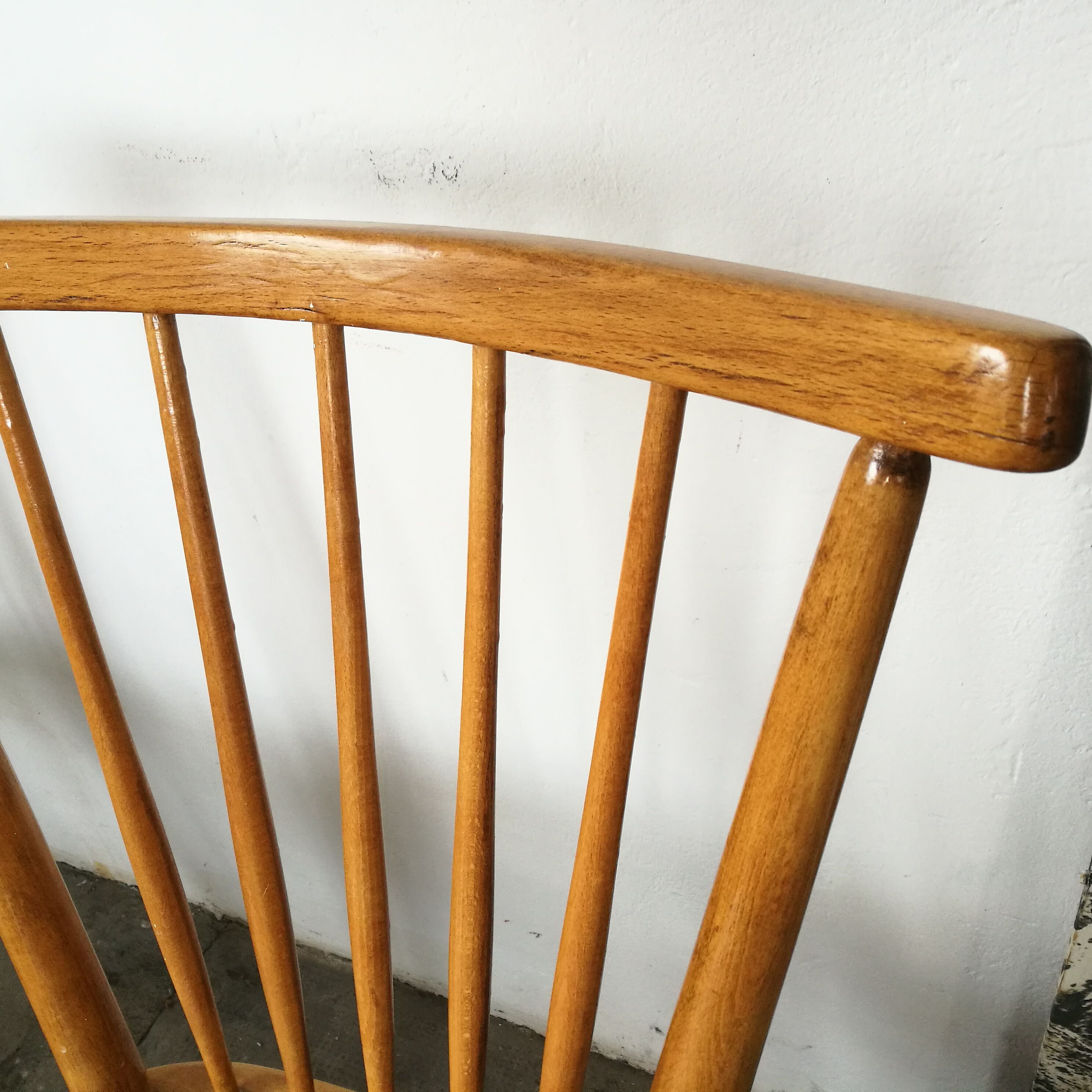 Set of 6 vintage chairs with mismatched bars