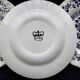 Set of 6 Crown Clarence English porcelain dessert plates