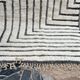Handmade pure wool rug, size 2/3 m.