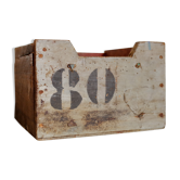 Old wooden box