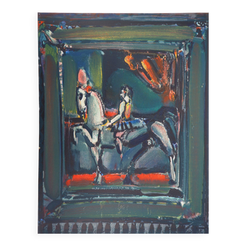 Georges Rouault: The Horsewoman - Original Lithograph