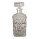 Large ornate glass carafe
