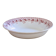 Pink ironstone salad bowl signed St Amand, Mûrier collection.