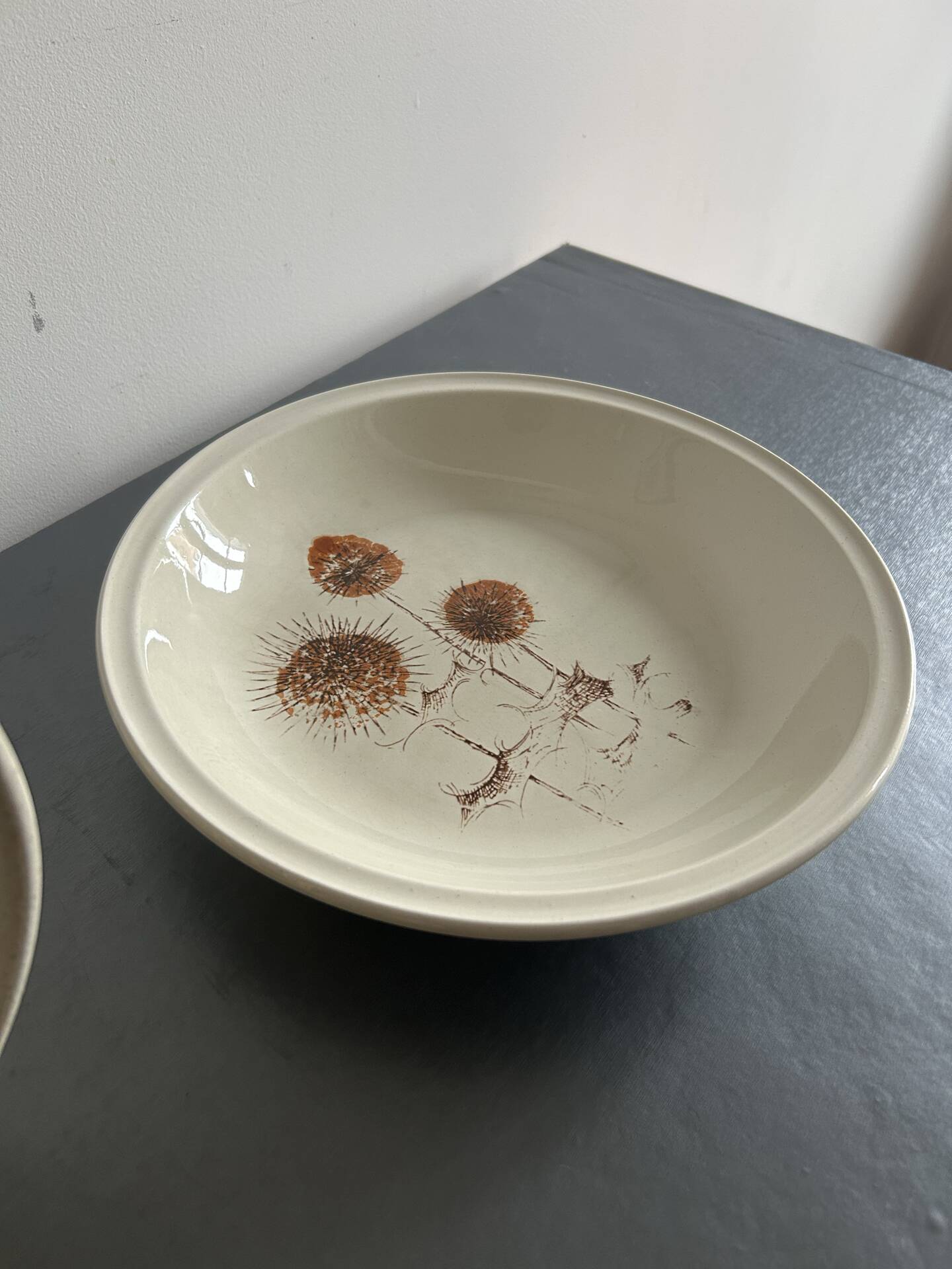 Plates and serving dish Sarreguemines