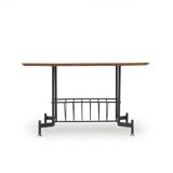 Coffee table with magazine rack, 1950s