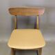 Suite de 4 chaises "Design Scandinave" 1950.