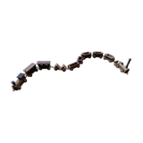 Miniature holzkuns loquai wooden train set