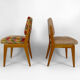 Pair of chairs Mid-Century Modern, France, circa 1950