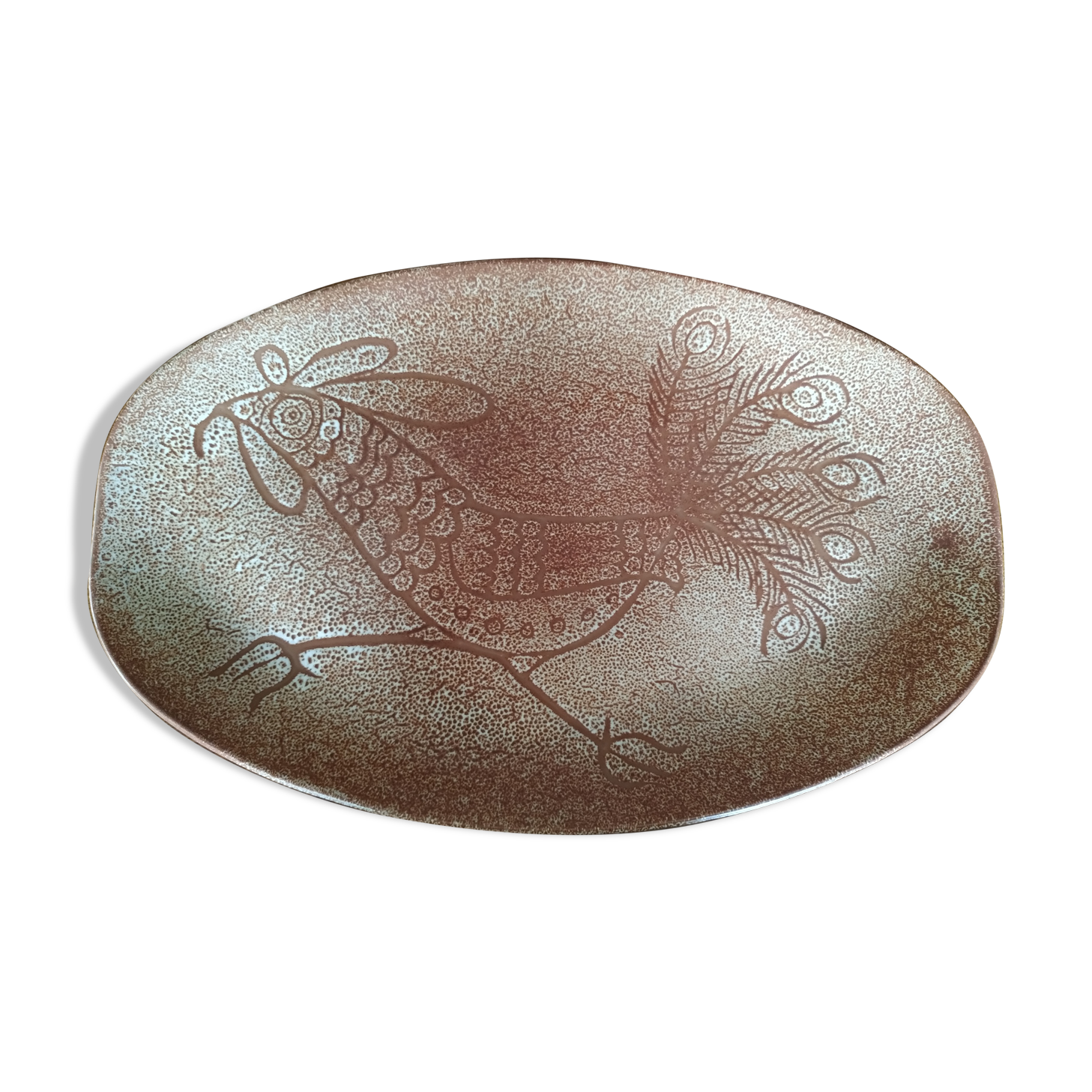 Vintage ceramics dish 1960