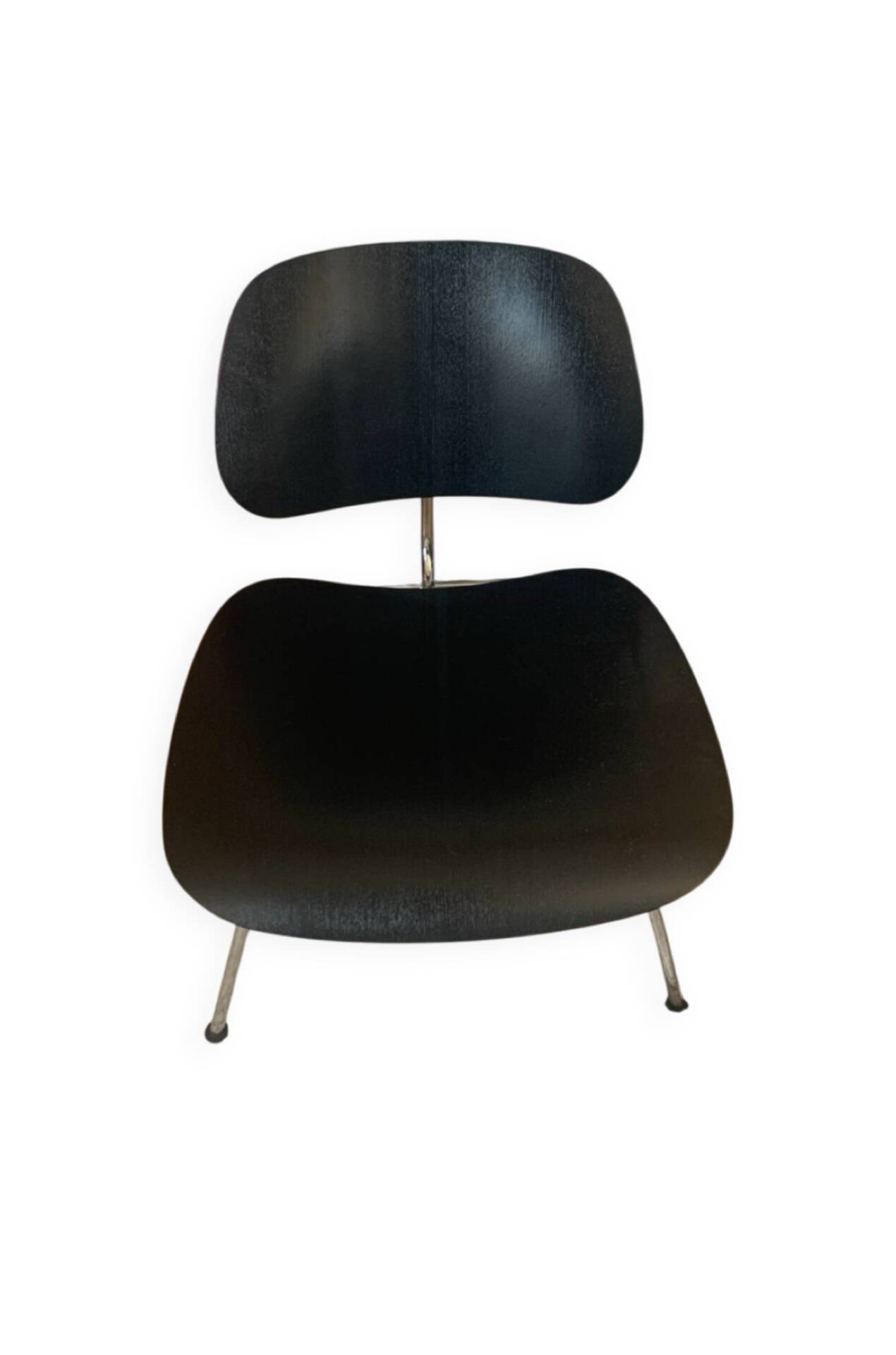 Fauteuil LCM Eames en frêne noir
