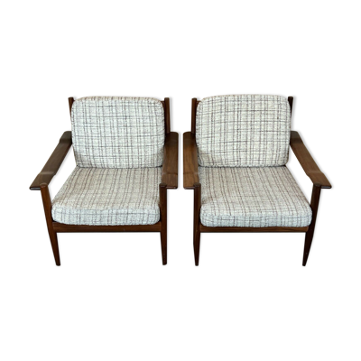 2 fauteuils scandinaves