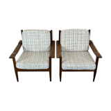 2 fauteuils scandinaves