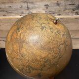 Dietrich Reimers German antique earth globe Berlin 1920