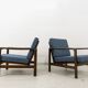 Vintage armchairs B-7522 by Zenon Bączyk, Poland, 1960s, set of 2
