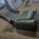 Fauteuil a système Chesterfield