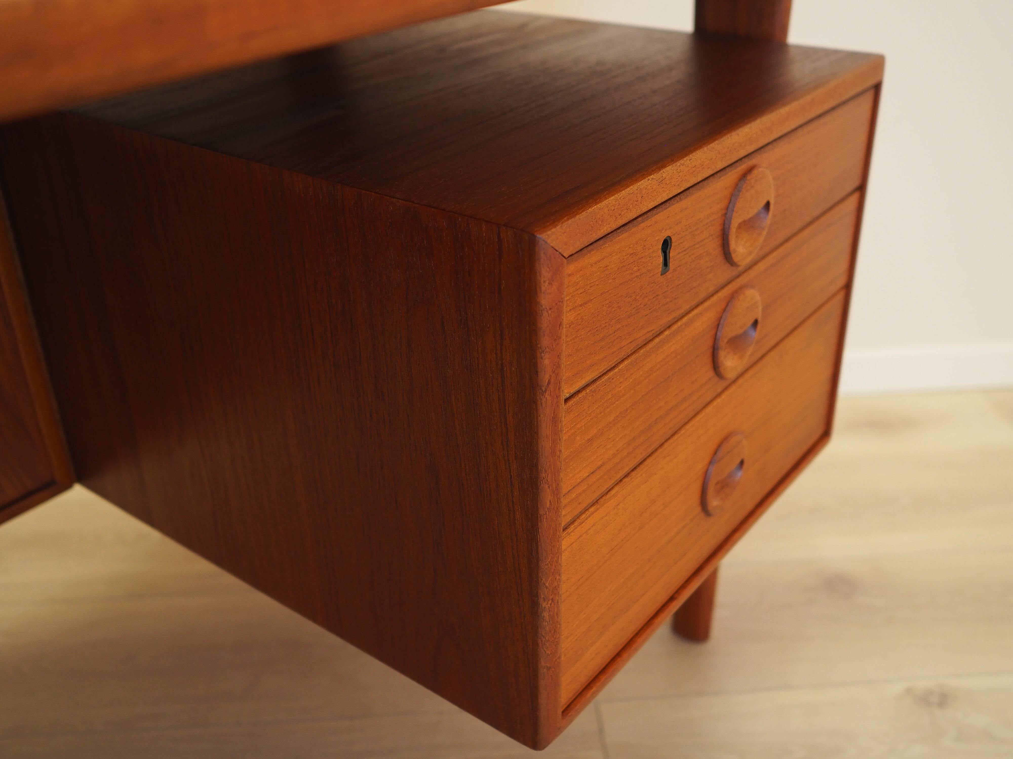 Teak desk, Danish design, 1970s, designer: Kai Kristiansen
