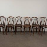 Thonet Bistro Chairs, Set of 6