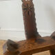 Brutalist tripod chair