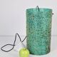 Green Polyester Sugar Tube Pendant Lamp by John and Sylvia Reid for Rotaflex, 1960s