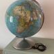 Very large luminous terrestrial globe Hercules 1960
