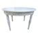 Round cherry wood table extendable to 210 cm without its extensions, completely refurbished.