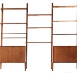 Mid-Century Danish Modern Teak Wall Unit System, 1970's