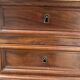 19th century walnut stepped desk