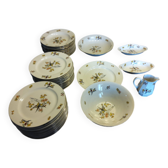 Service 42 pièces porcelaine de limoges annees 30