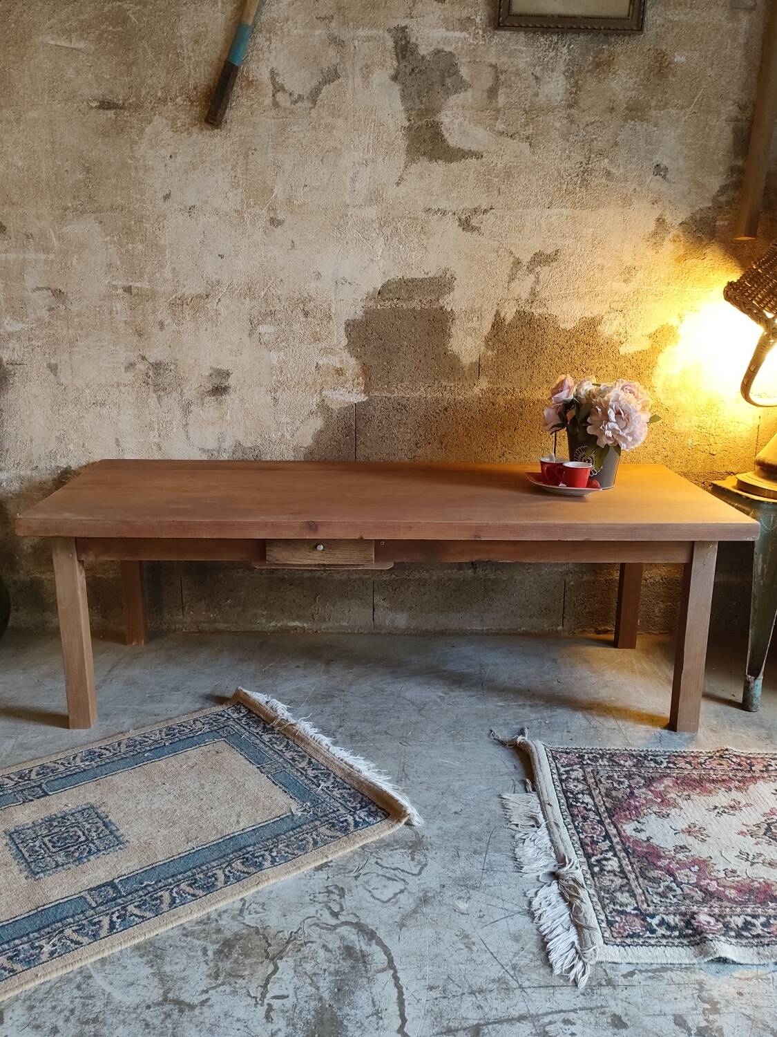 Large farmhouse coffee table