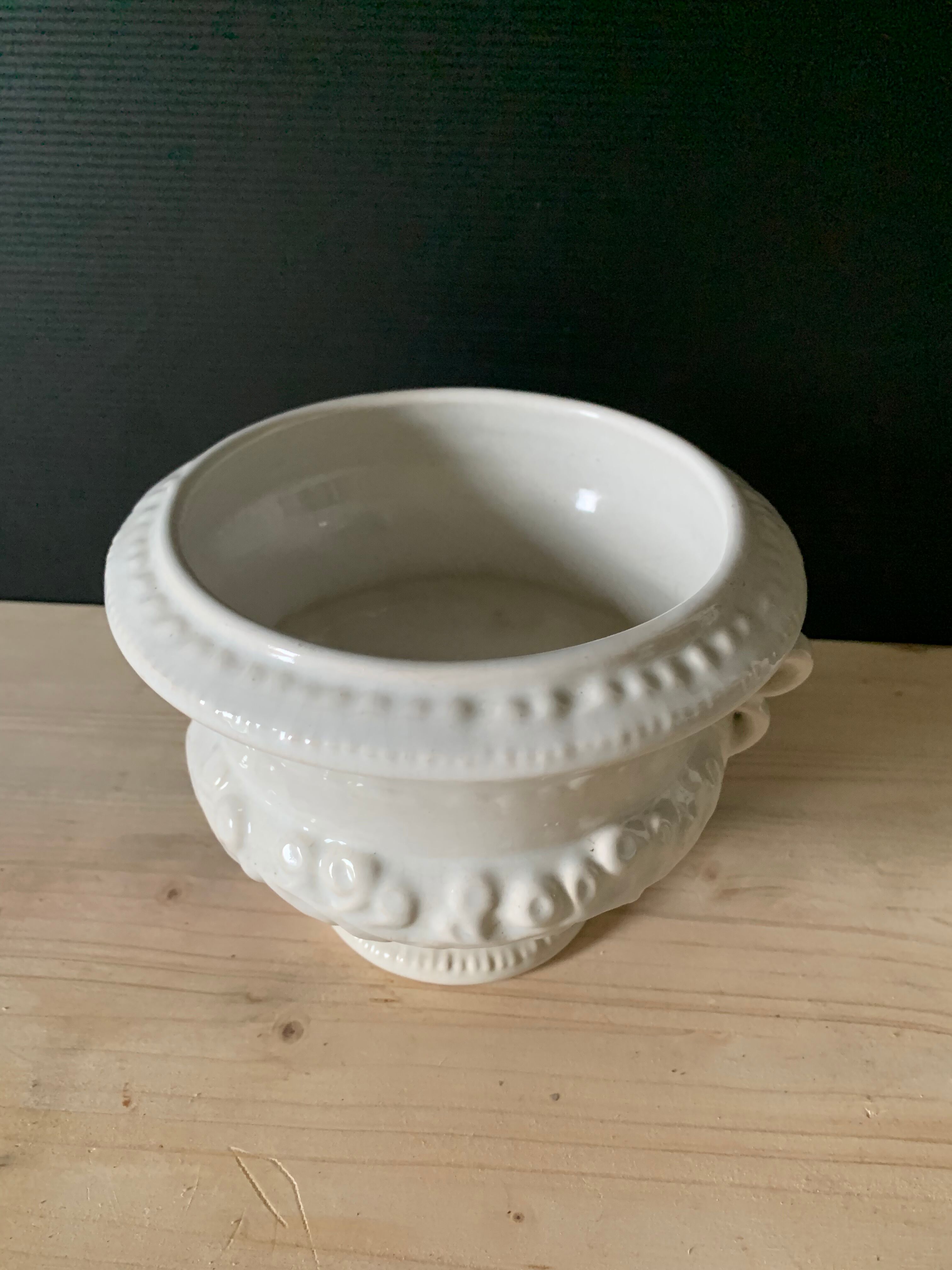 Ceramic pot cover
