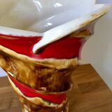 Large ceramic vase signed
