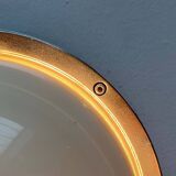 Mid-century Danish metal outdoor wall light model Pirate by Eva Koppel, Nils Koppel, Gert Edstrand for Nordisk Solar, 1960s.