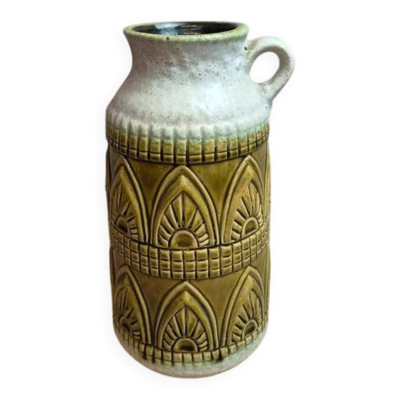 Vase West Germany U-keramik 1781/25 en céramique, années 70