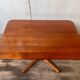 Coffee table raised in Scandinavian teak 1960