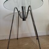 Table d'appoint verre design