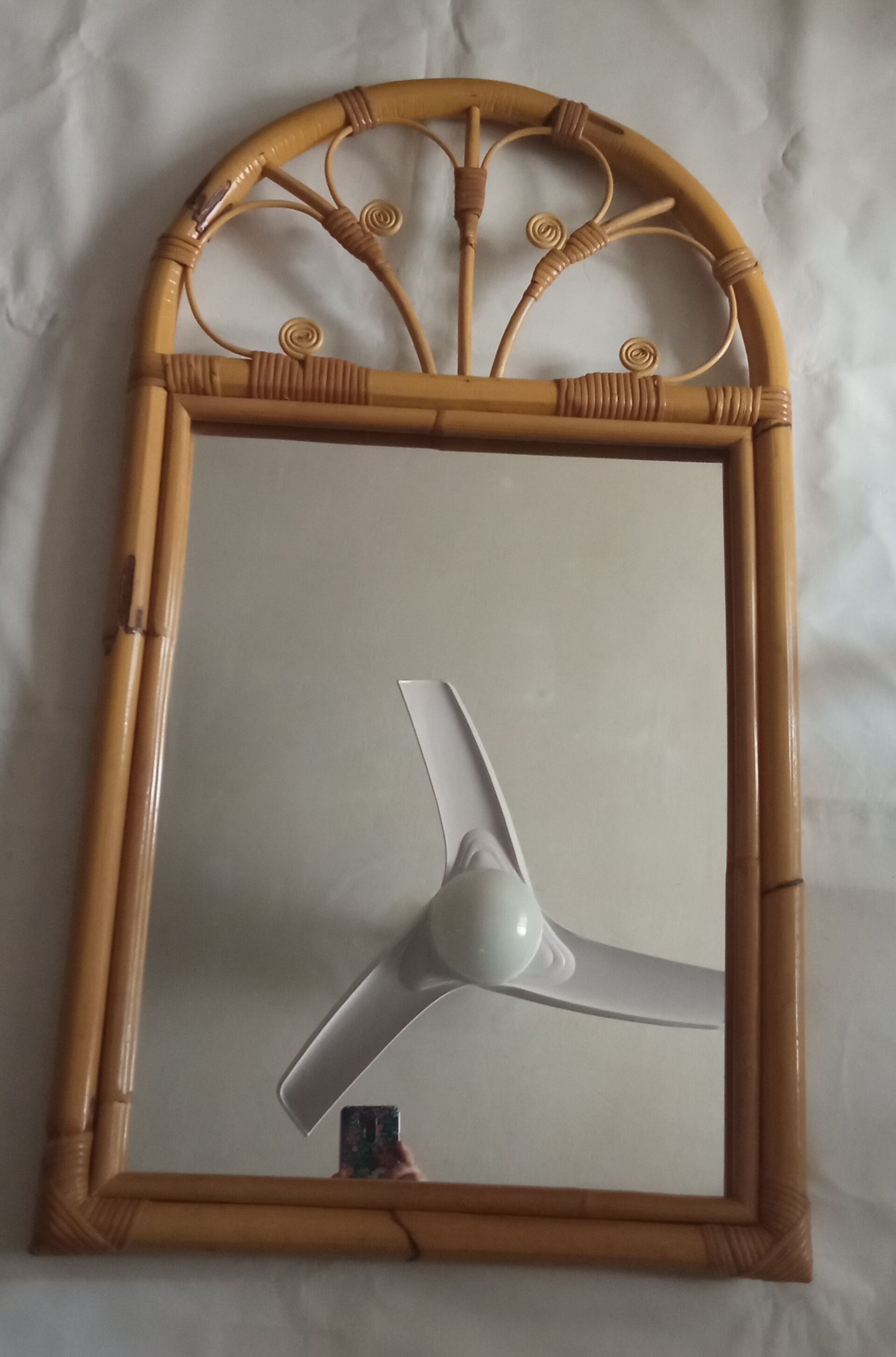 Bamboo mirror