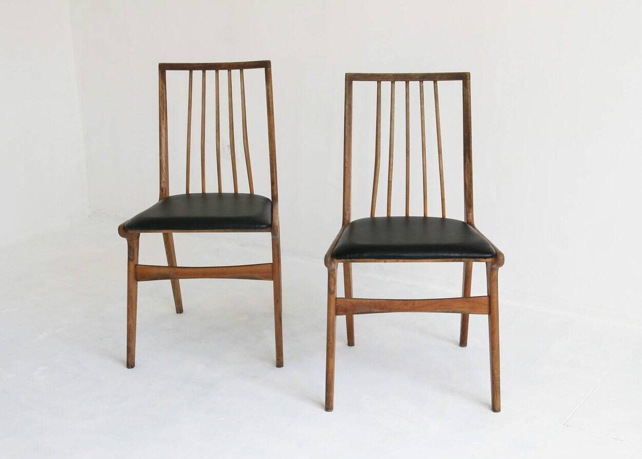 Set of vintage Windsor chairs, 1960s