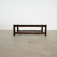 Table basse sculpturale italienne