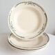 Deep plates Longchamp in ironstone