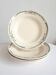 Deep plates Longchamp in ironstone