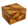 Marquetry jewelry box